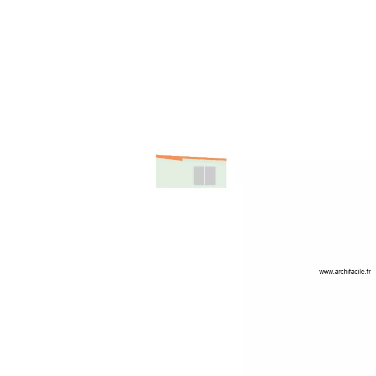 Plan Final d&eacute;pendance - coupes lat&eacute;rales V Jardin. Plan de 5 pièces et 70 m²