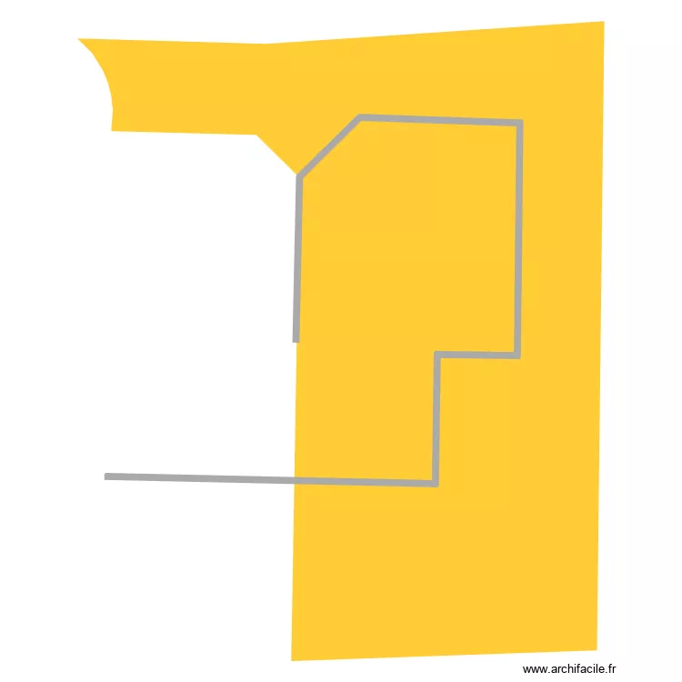 R&eacute;sidence le baou Cadastre. Plan de 