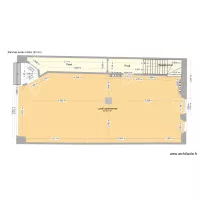 Plan c&ocirc;t&eacute; 3 dimensions avant travaux - V2