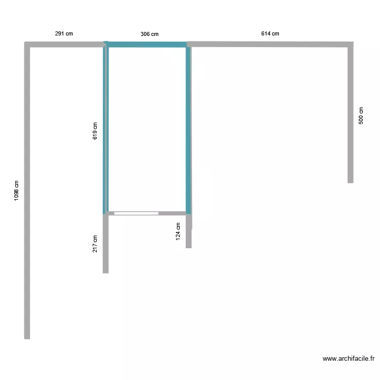 AGRANDISSSEMENT ATELIER MOTOS. Plan de 