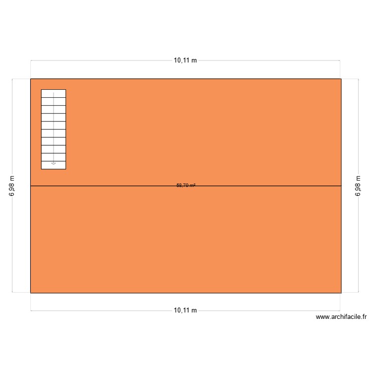 Nouveau projet. Plan de 0 pièce et 0 m2