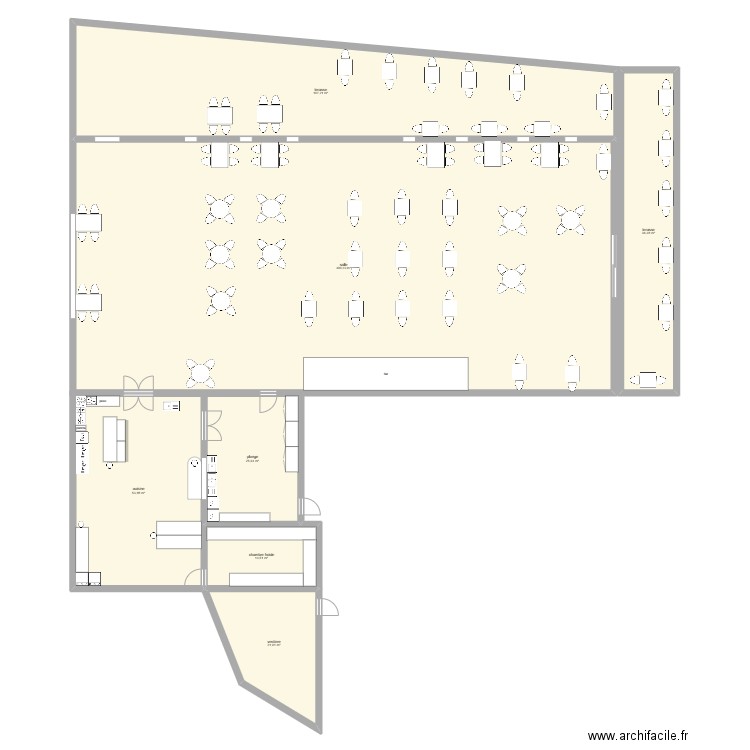 johann. Plan de 7 pièces et 560 m2