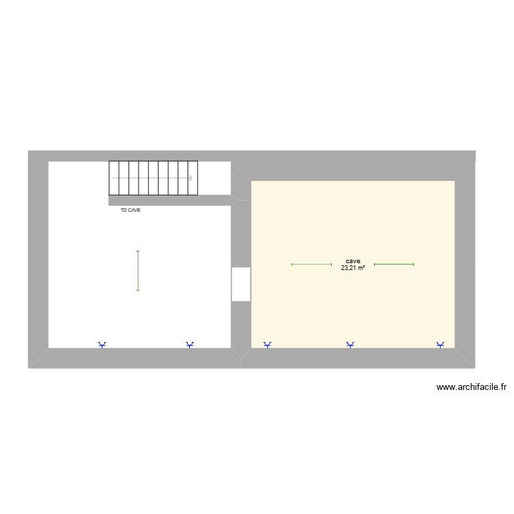 plan cave houdeng. Plan de 0 pièce et 0 m2