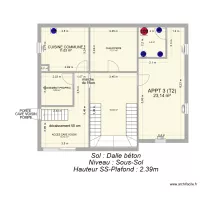 IMM CLUSES : SS SOL + Appt N°3 (T2)