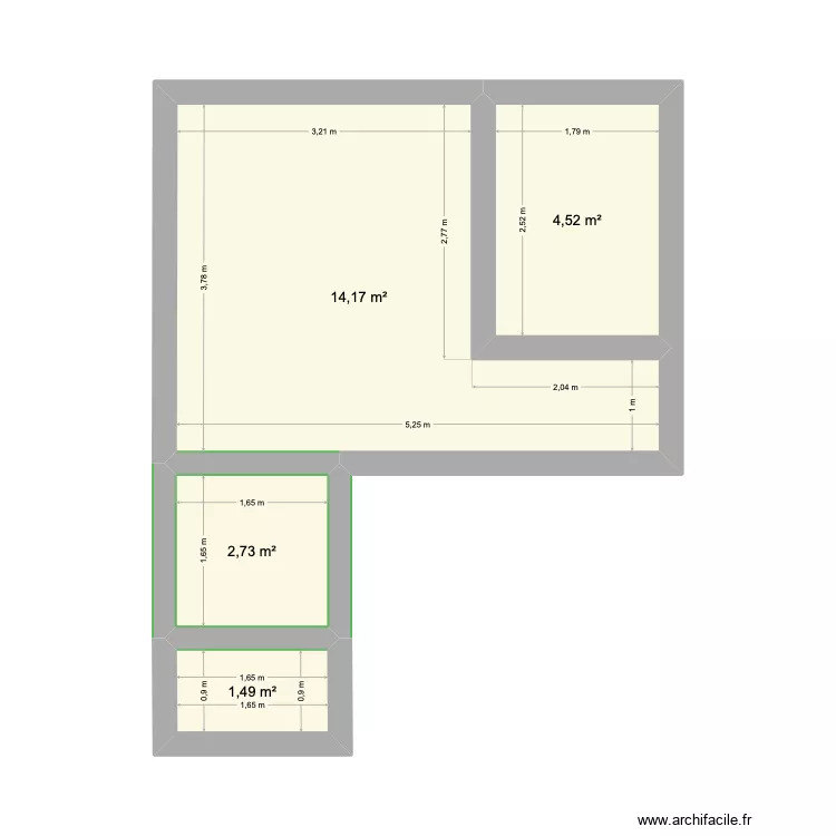 Aooartement 5&egrave;me. Plan de 