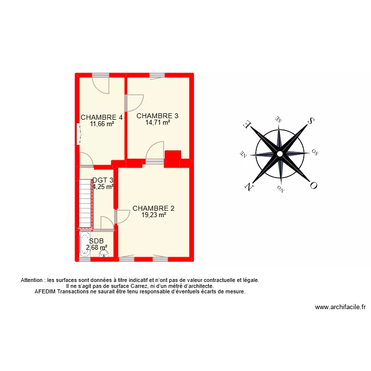 BI 32645. Plan de 30  et 302 m²