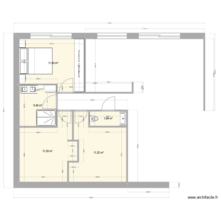 goerling meubles. Plan de 0 pièce et 0 m2