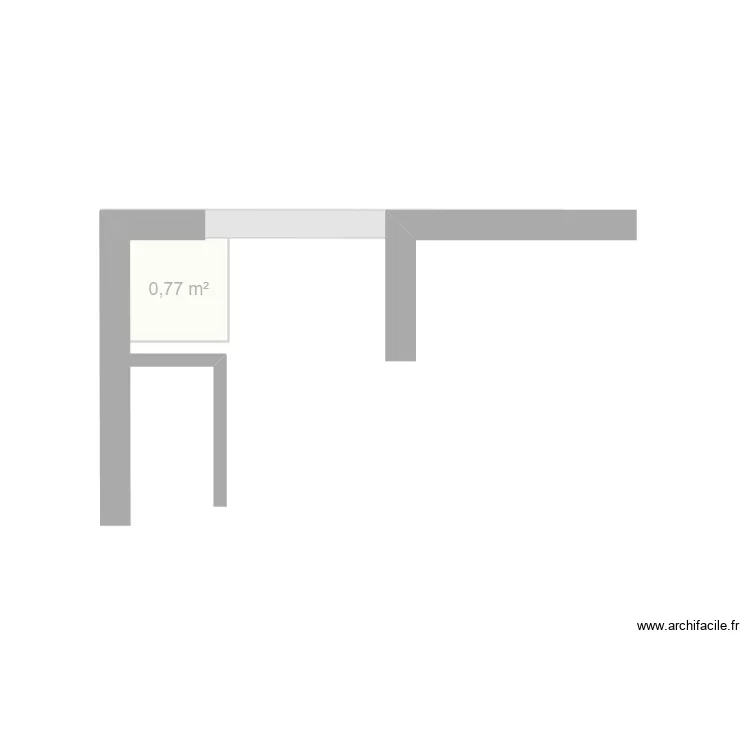 test ascenseur. Plan de 