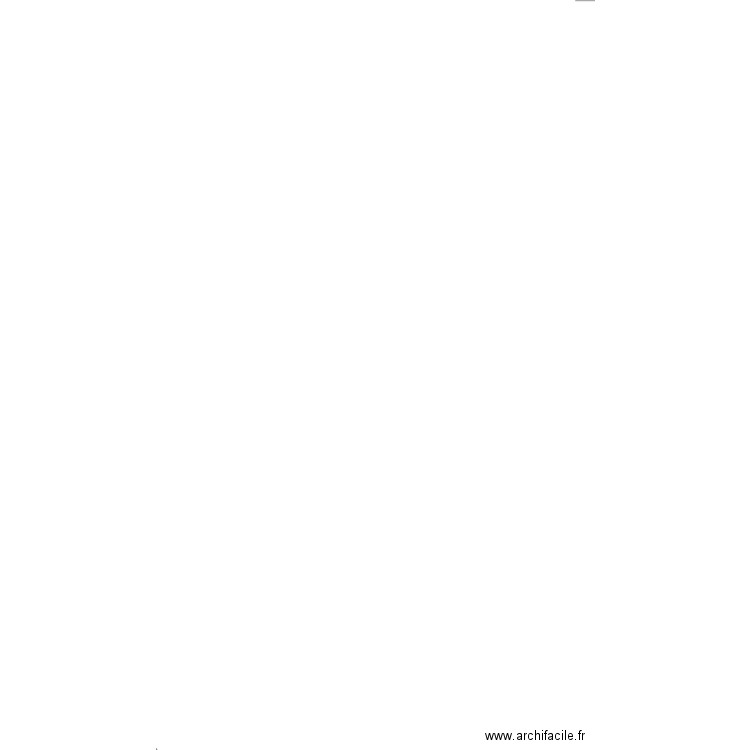 Riham plan. Plan de 3 pièces et 33 m2