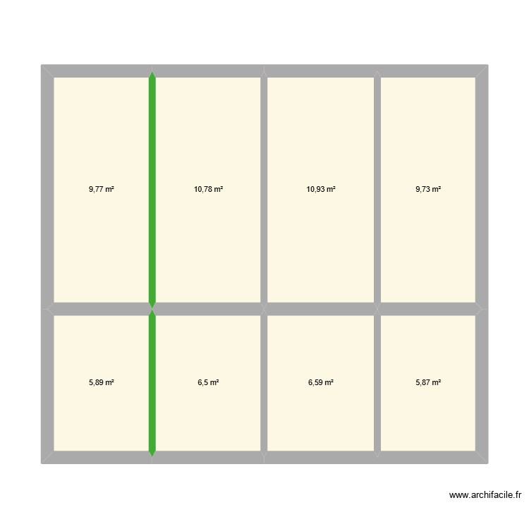 etage. Plan de 0 pièce et 0 m2 etage. Plan de 0 pièce et 0 m2