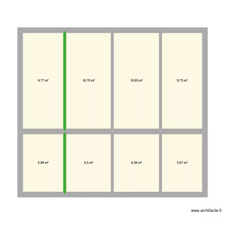 etage. Plan de 8 et 66 m² etage. Plan de 8 et 66 m²