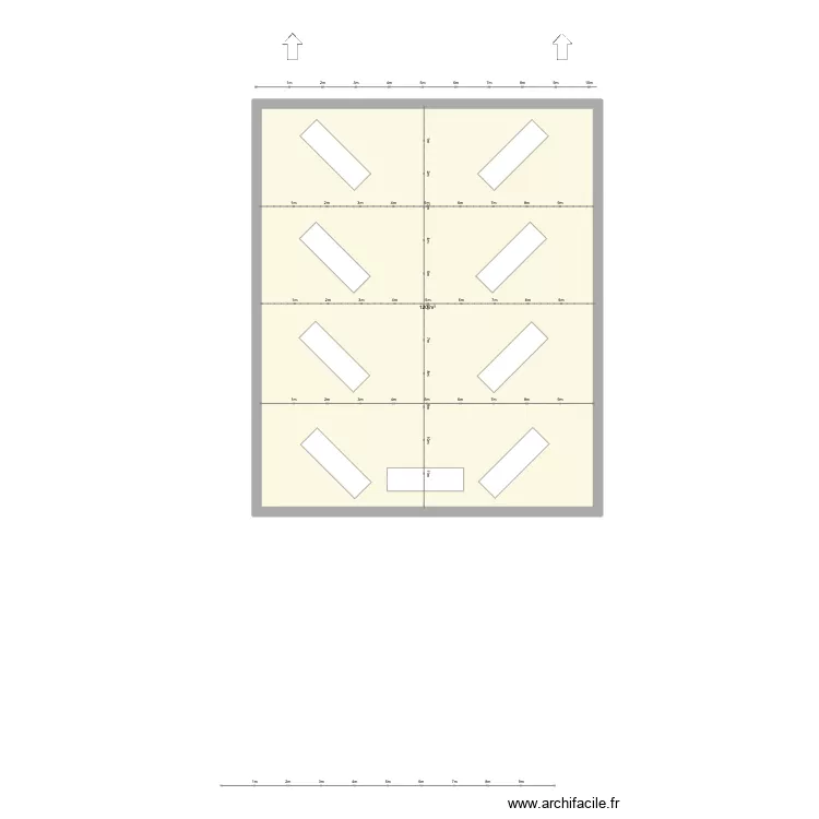 emplacements tables n°2. Plan de 1 et 120 m² emplacements tables n°2. Plan de 1 et 120 m²