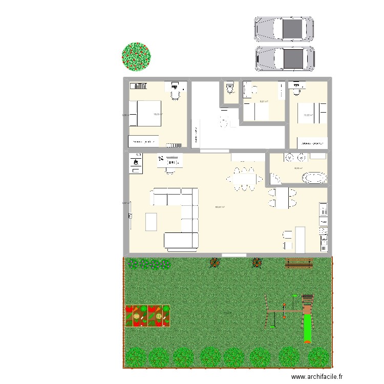 lys wadoux. Plan de 0 pièce et 0 m2