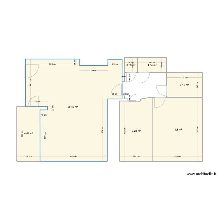 Maison. Plan de 0 pièce et 0 m2