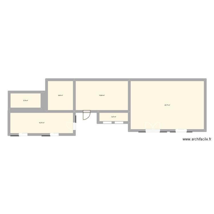 maison ext. Plan de 0 pièce et 0 m2