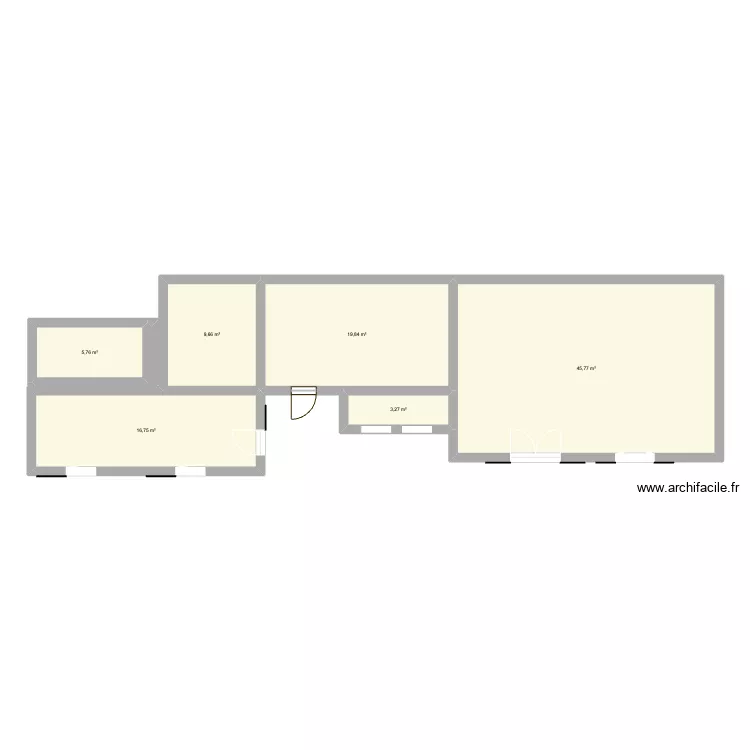 maison ext. Plan de 