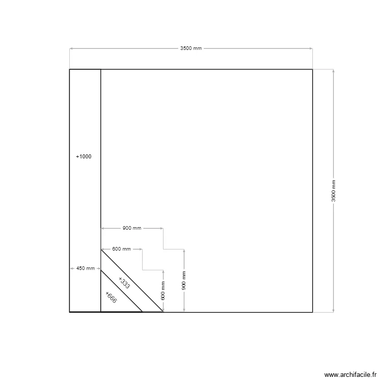Monier claude. Plan de 