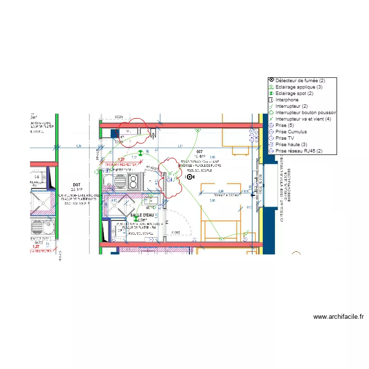007 implantation du 30-09-2024. Plan de 