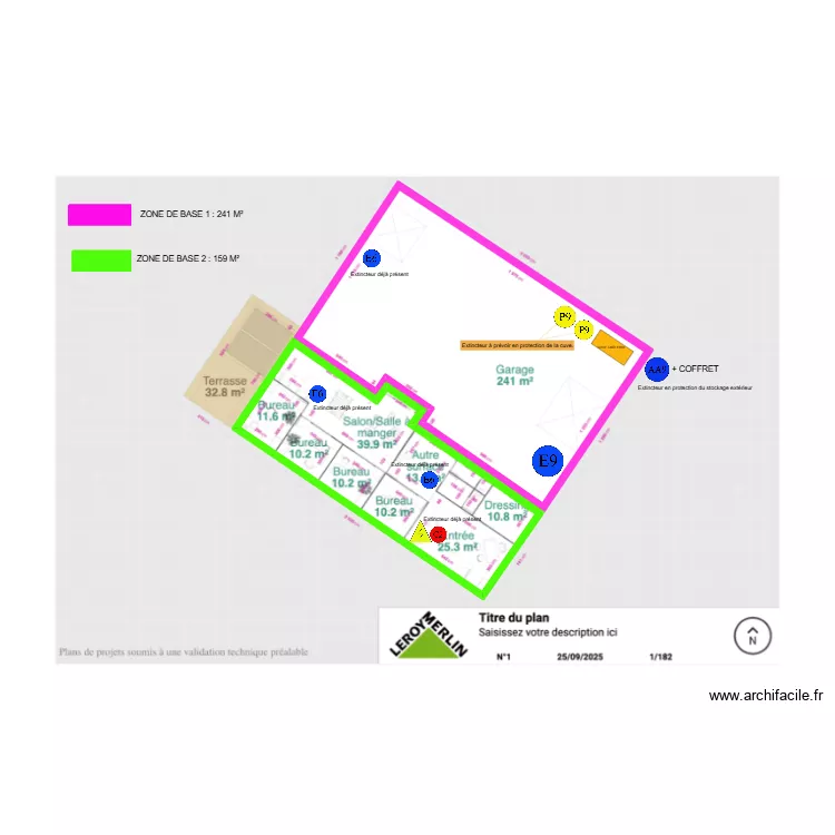 Daniel Moquet. Plan de 