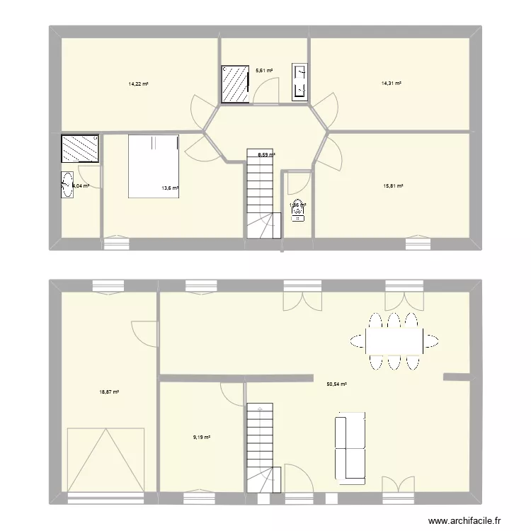ronquerolle2. Plan de 