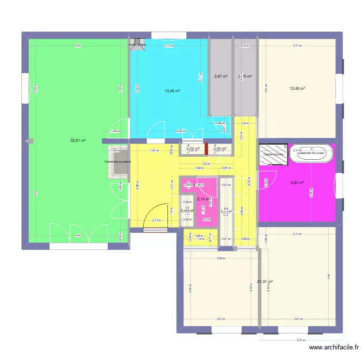Maisonv1. Plan de 