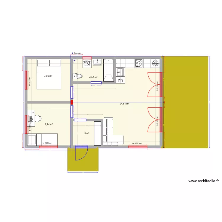 54 Сигнал кар. Plan de 