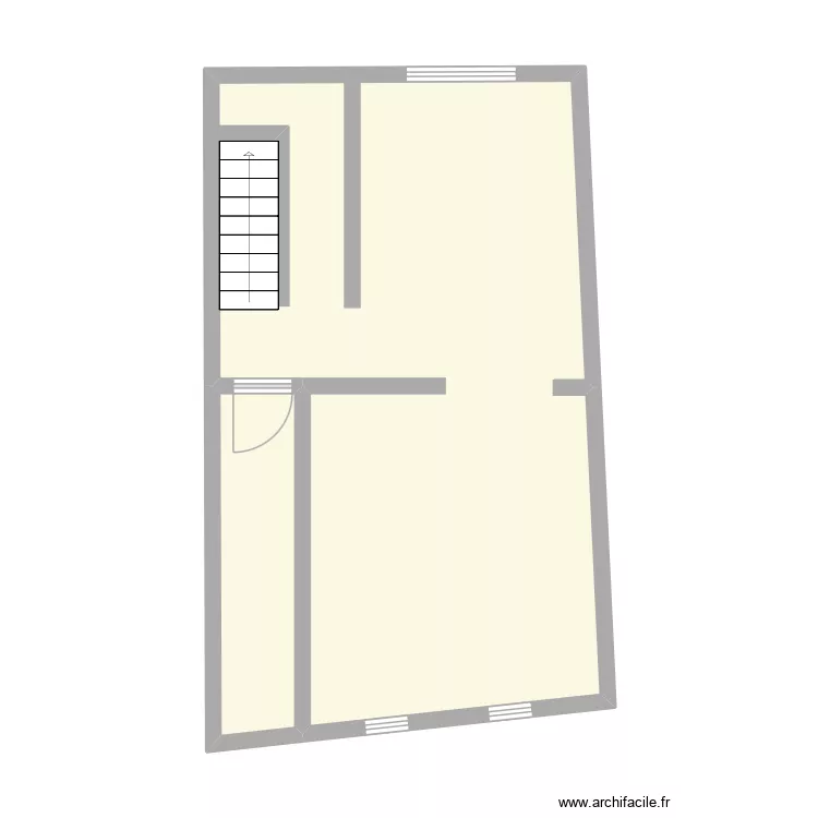 Warschaustraat 36 - kelder. Plan de 2  et 41 m²