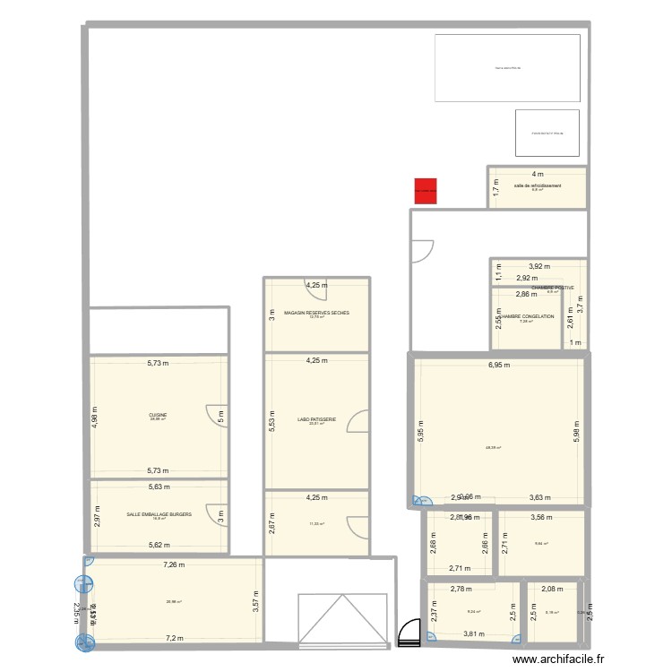 usine les pains du soleil. Plan de 0 pièce et 0 m2