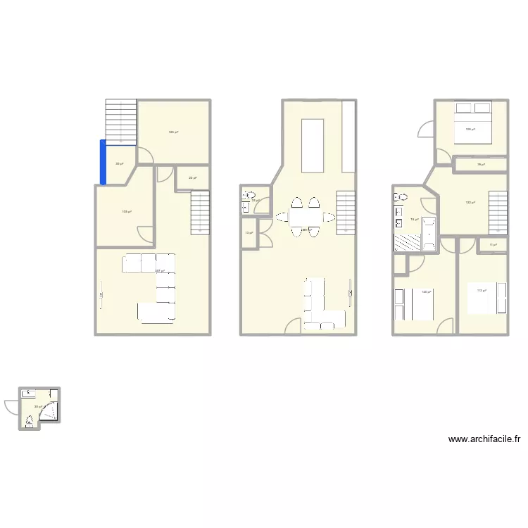 8467 HJ-3. Plan de 16 et 174 m² 8467 HJ-3. Plan de 16 et 174 m²