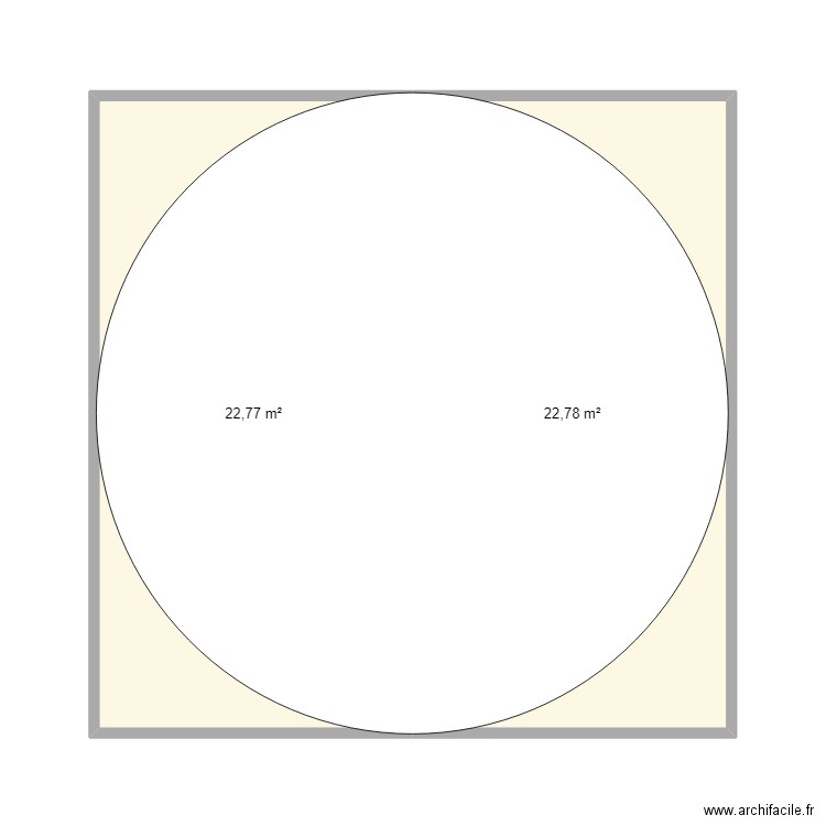 kangaroo frame. Plan de 2 pièces et 46 m2
