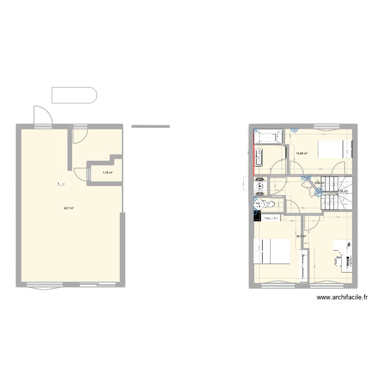 R-1. Plan de 0 pièce et 0 m2