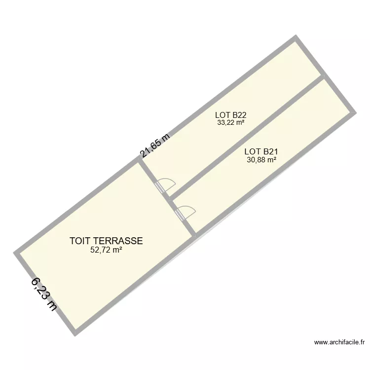 MENNA MASSE. Plan de 8  et 352 m²