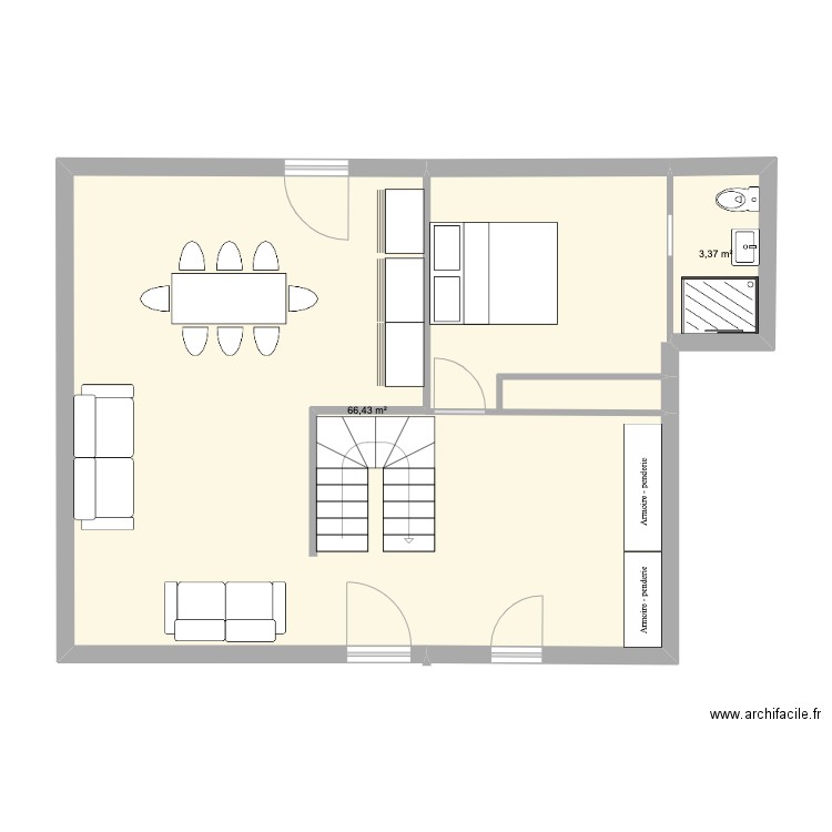 siffi. Plan de 0 pièce et 0 m2
