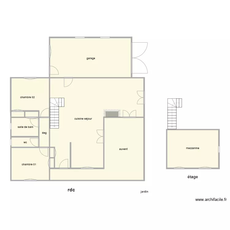 couturier am. Plan de 