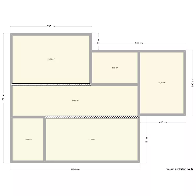 GUERRAZ Christophe. Plan de 
