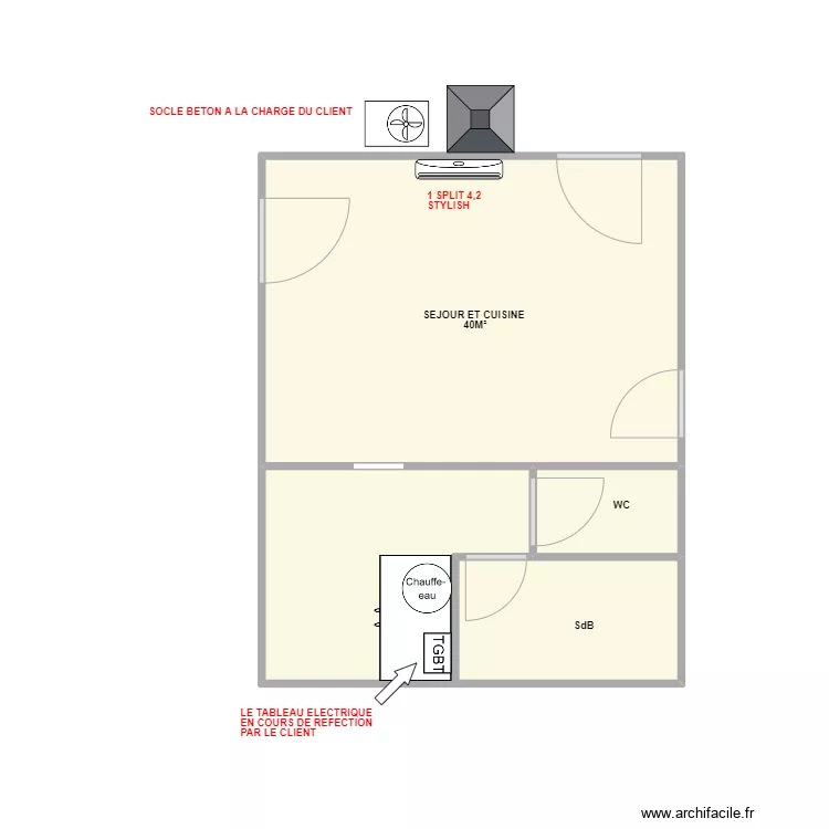 NORIS - PLAN . Plan de 