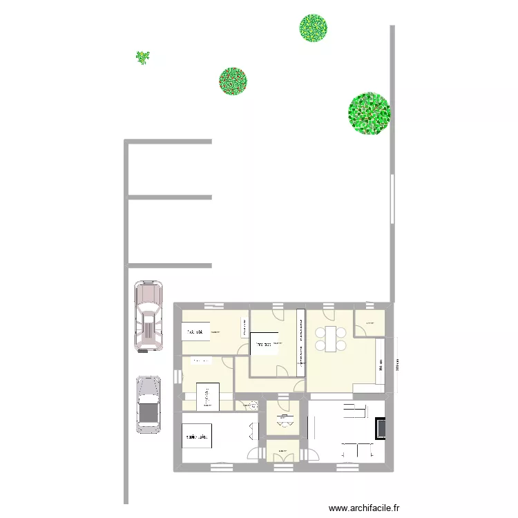 saint chris. Plan de 