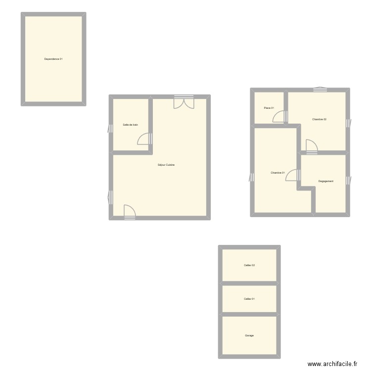 350602506. Plan de 10 pièces et 154 m2