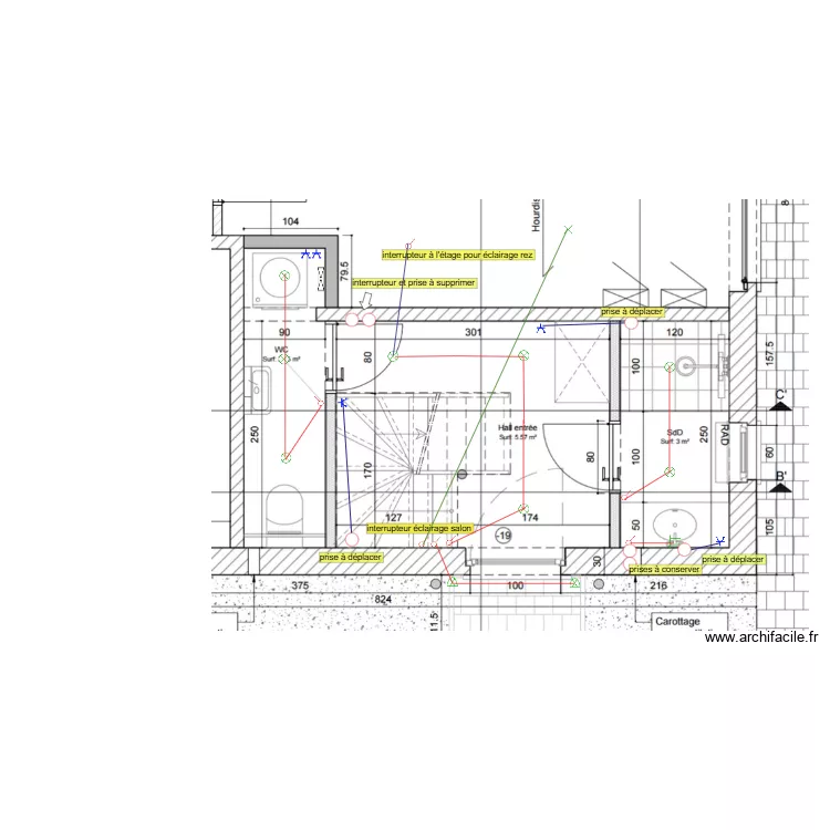Sz&eacute;ch&eacute;nyi rez. Plan de 