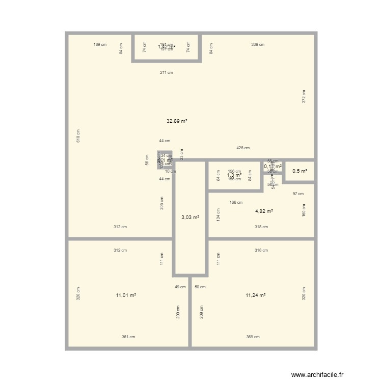 rocheteau dpe. Plan de 0 pièce et 0 m2