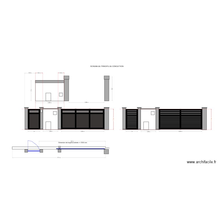 AMINE - VERRIERES LE BUISSON. Plan de 0 pièce et 0 m2
