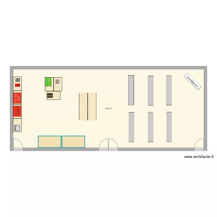 Lab_CS. Plan de 1 et 112 m² Lab_CS. Plan de 1 et 112 m²