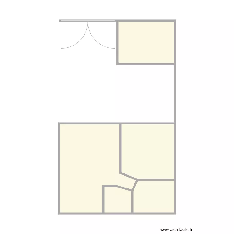 denis. Plan de 5  et 29 m²