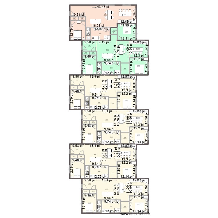 lac sup&eacute;rieur 6PLEX. Plan de 0 pièce et 0 m2