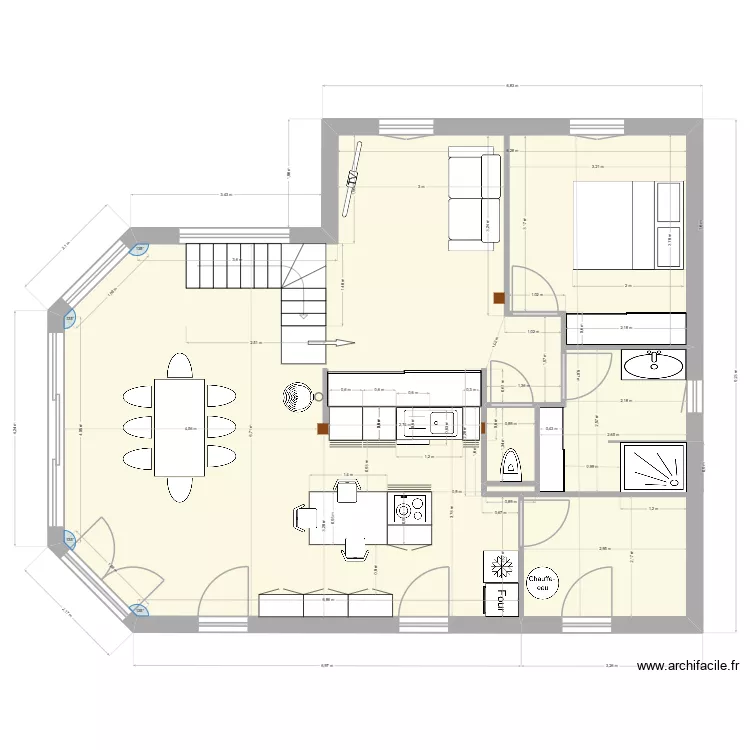 jean marc 2. Plan de 4  et 84 m²