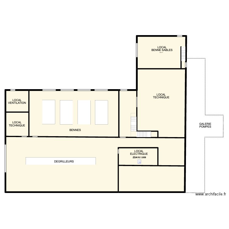 SOVEES PRETRAITEMENT 00. Plan de 5 pièces et 661 m2
