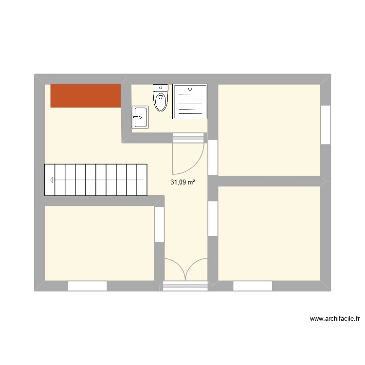 1 er etage rossio. Plan de 0 pièce et 0 m2