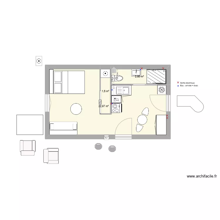 S&eacute;pastopol am&eacute;nag&eacute;. Plan de 
