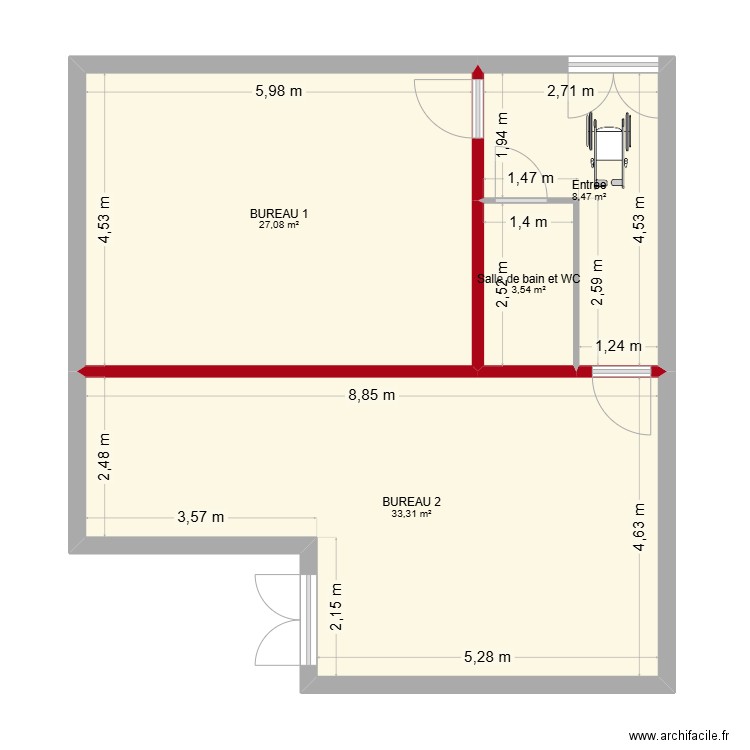 Baillargues . Plan de 0 pièce et 0 m2