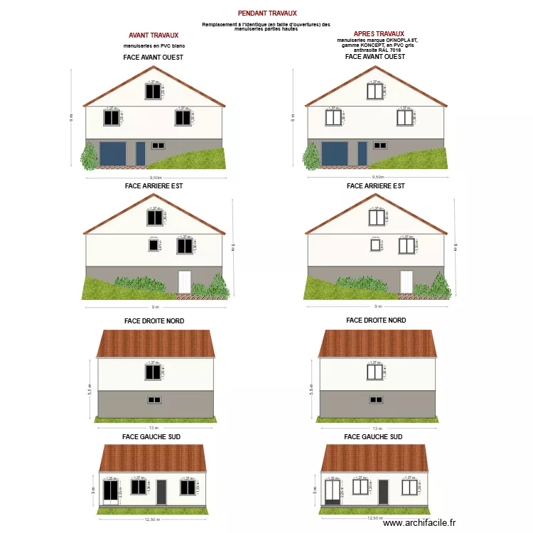 DP04 CORNEJO FENETRES. Plan de 
